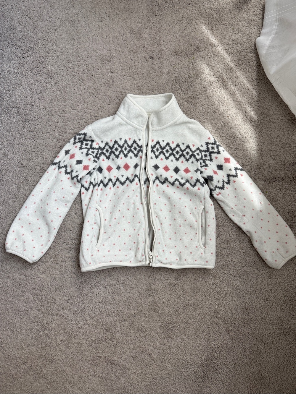Uniqlo Kids Fleece Jacket – Size 120 (Fits 5–6Y)